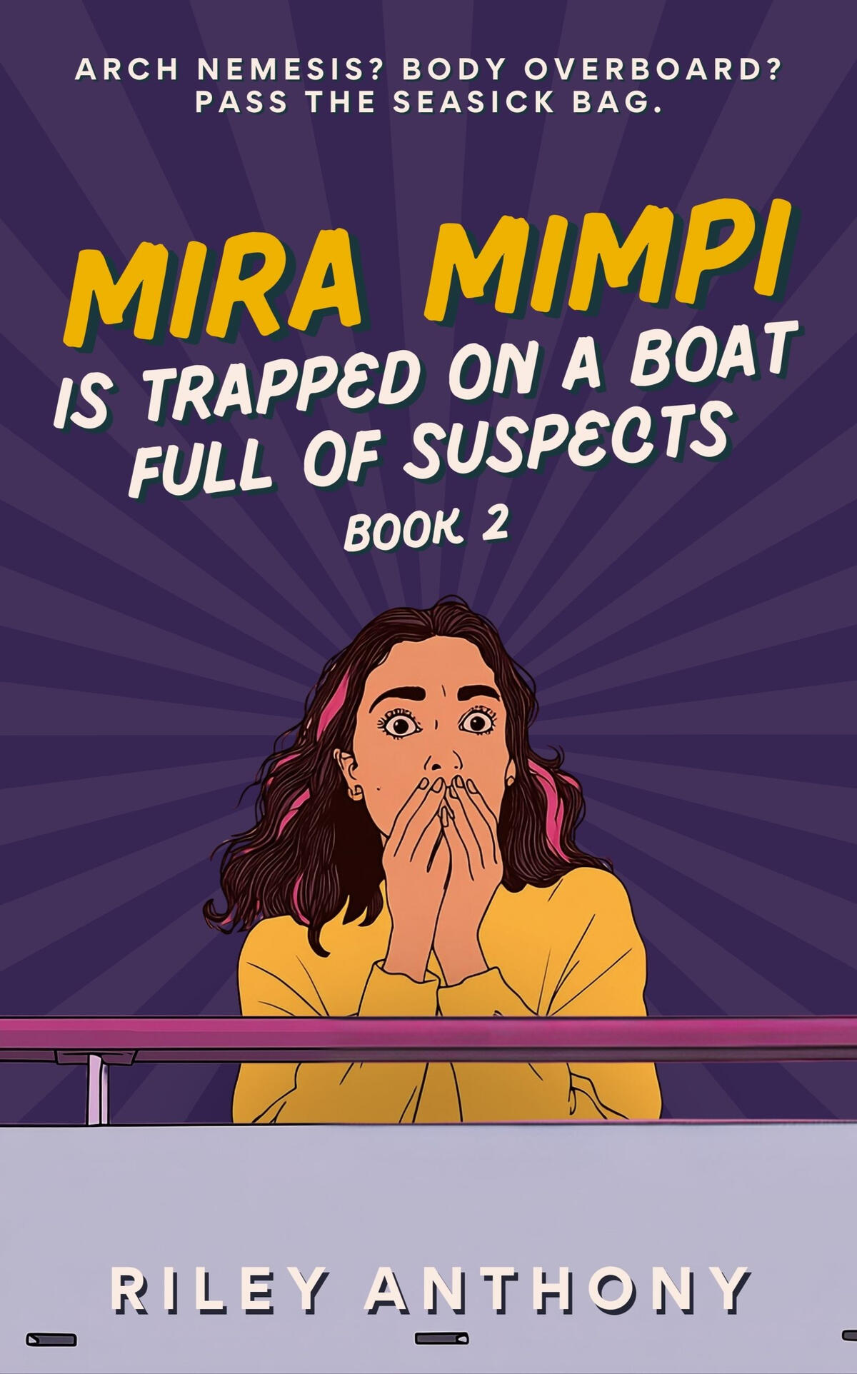 Mira Mimpi Is Trapped on a Boat Full of Suspects Cover for Mira Mimpi Is Trapped on a Boat Full of Suspects