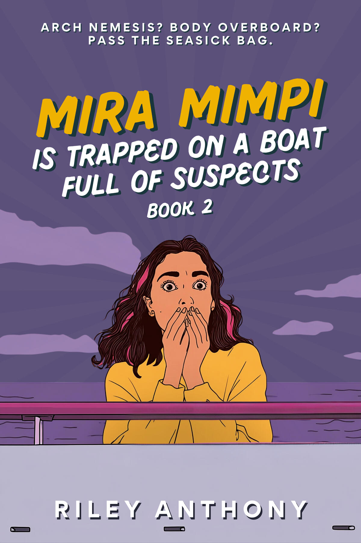 Mira Mimpi Is Trapped on a Boat Full of Suspects Cover for Mira Mimpi Is Trapped on a Boat Full of Suspects